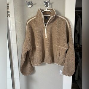 Old Navy 1/4 Sherpa